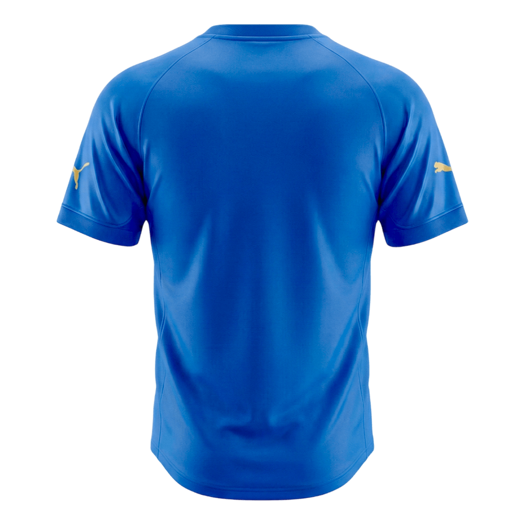 Retro Italie Domicile Maillot 2004 Bleu