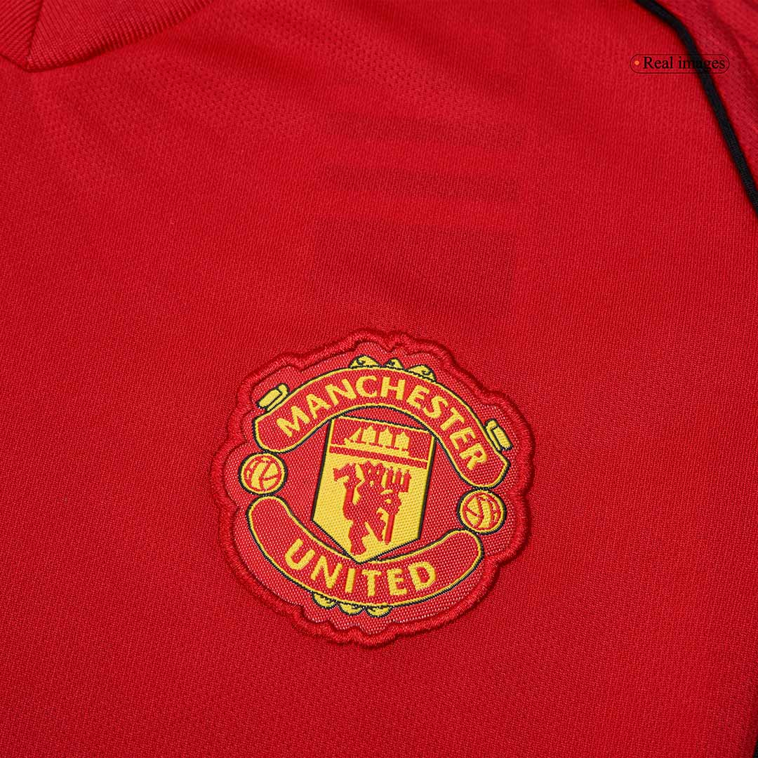 Manchester United Thuisshirt Kit 2025/26 Junior Rood