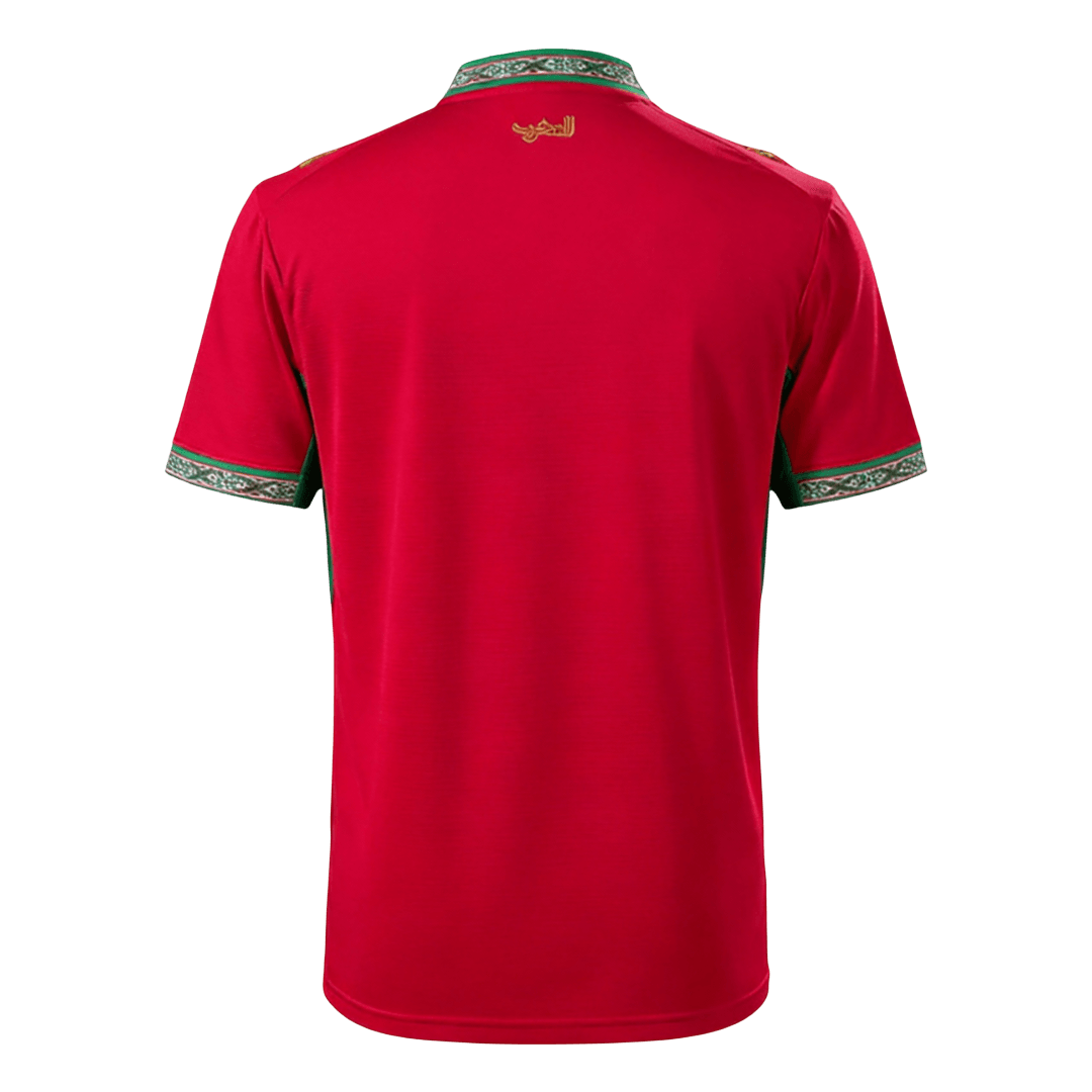 Vente Flash Maroc Domicile Maillot - Coupe du Monde 2026 Rouge