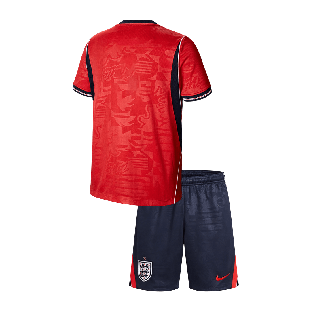 Vente Flash Angleterre Extérieur Maillot Kit - Coupe du Monde 2026 Enfant Rouge
