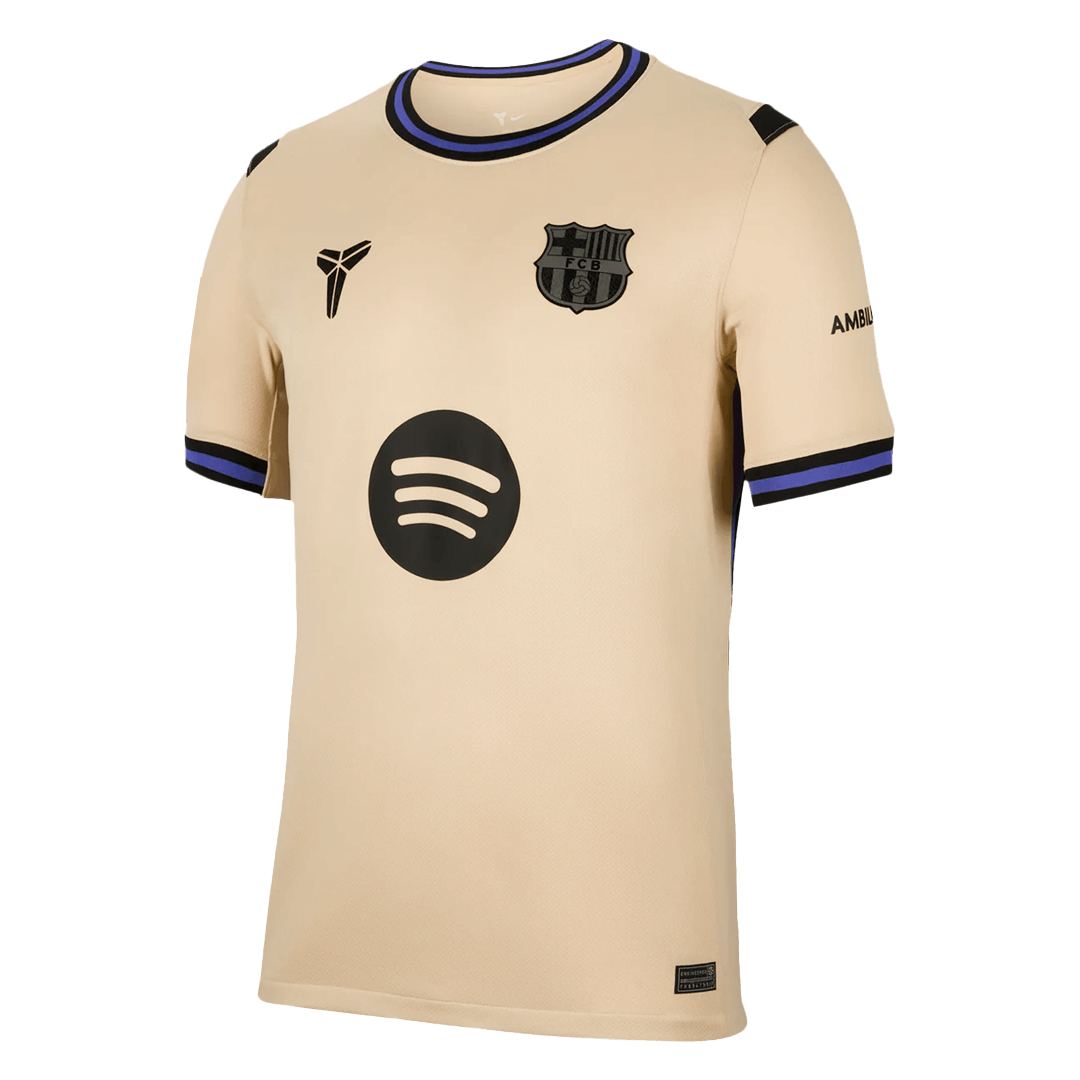 ROONY #19 Barcelone Extérieur Maillot 2025/26 Jaune - UCL