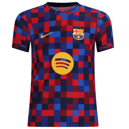 Barcelone Pre-Match Maillot 2026/27 Rouge&Bleu