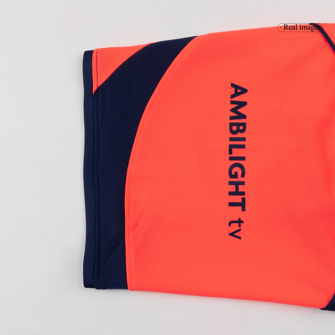 LEWANDOWSKI #9 Barcelone Third Maillot 2025/26 Orange - UCL