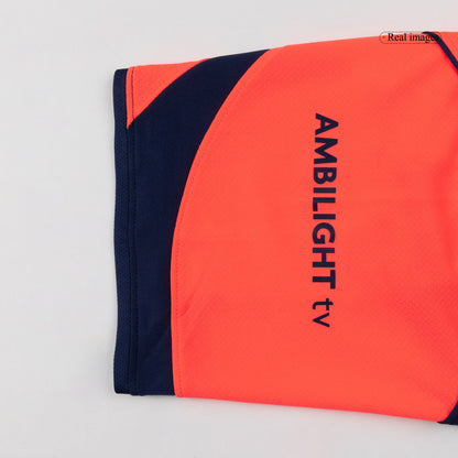 LEWANDOWSKI #9 Barcelone Third Maillot 2025/26 Orange - UCL
