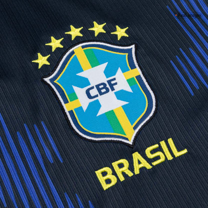 ENDRICK #19 Brésil Extérieur Maillot - Coupe du Monde 2026 Bleu marine