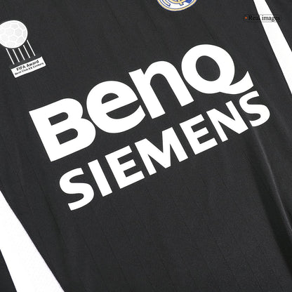 SERGIO RAMOS #4 Retro Real Madrid Extérieur Maillot Manches Longues 2006/07