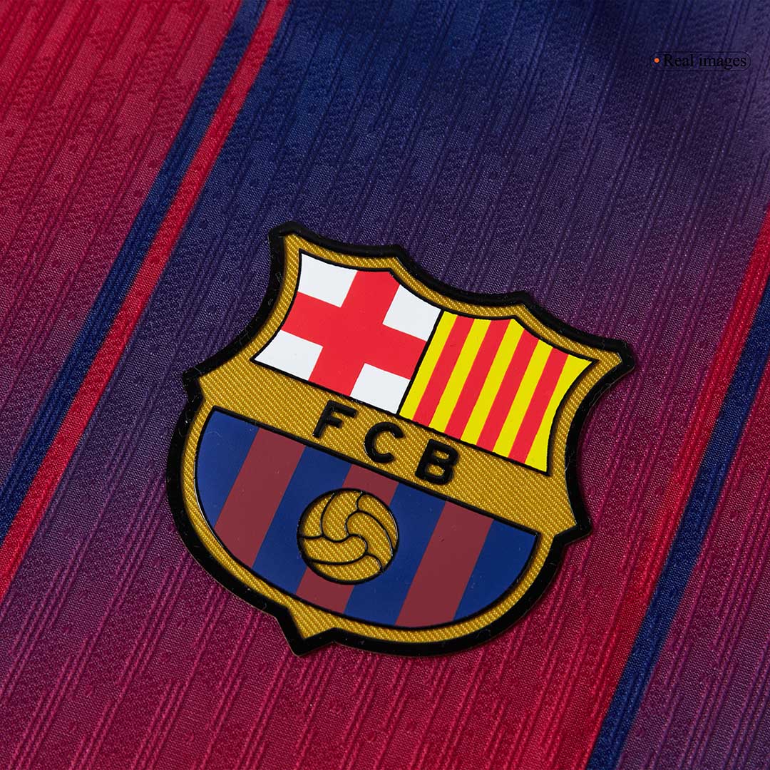 KOUNDE #23 Barcelone Domicile Maillot 2025/26 Rouge et Bleu Authentique