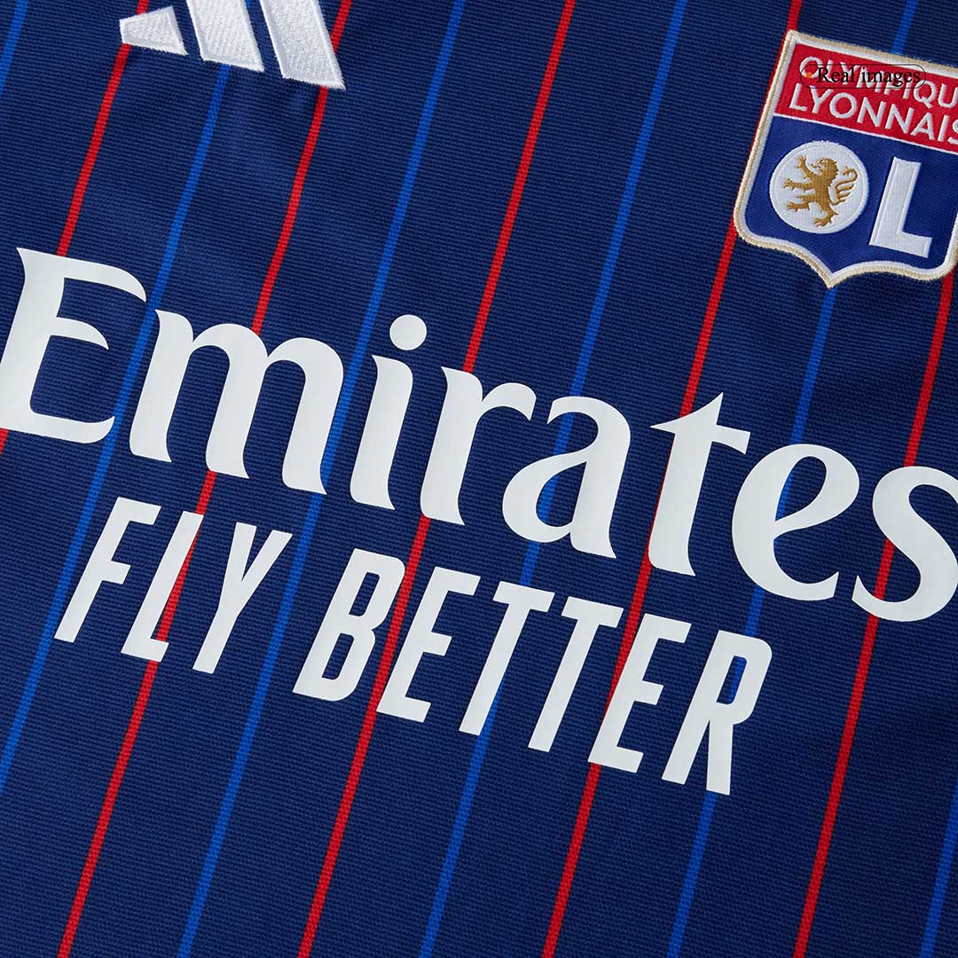 Olympique Lyonnais Uitshirt 2025/26 Marineblauw