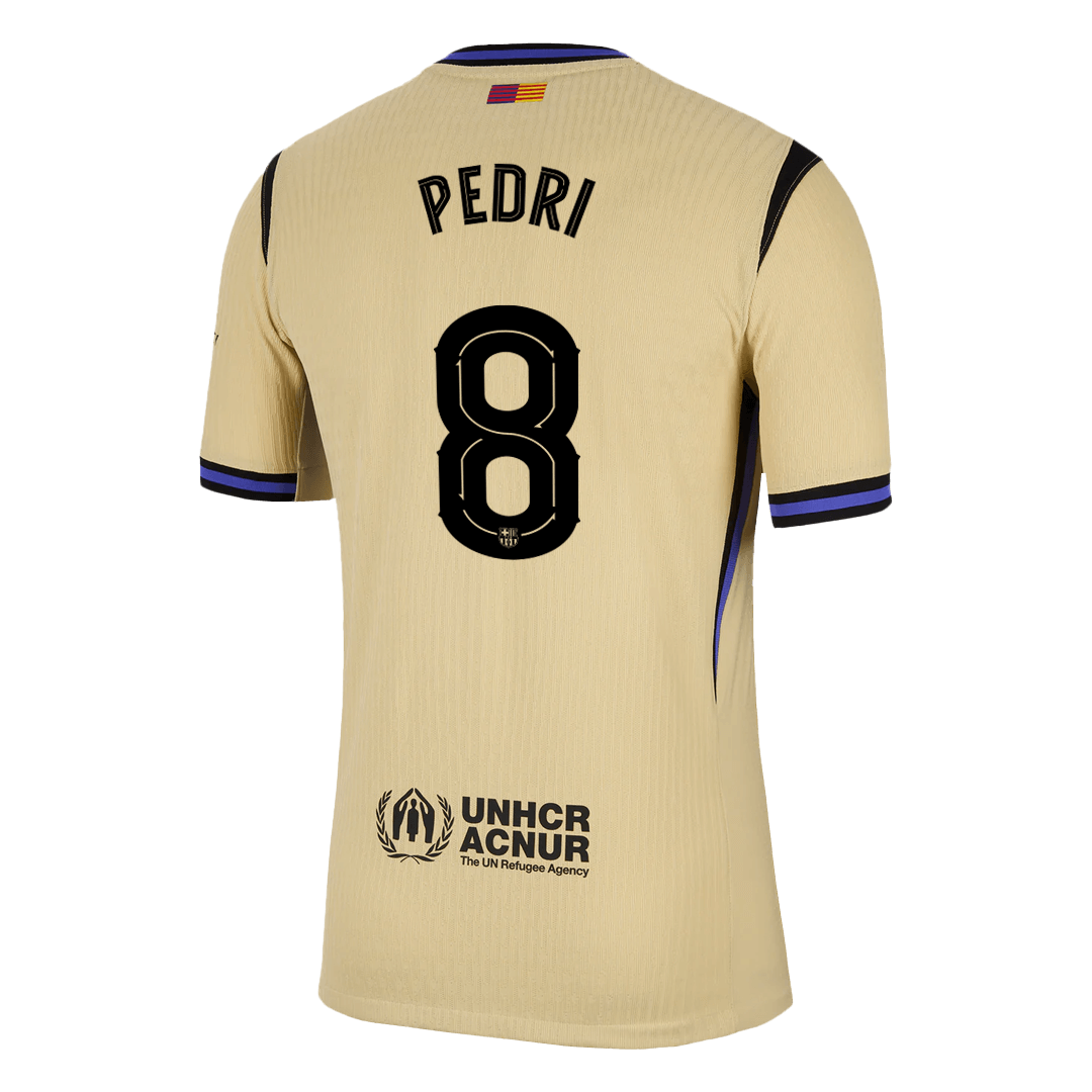 PEDRI #8 Barcelona Uit Thuisshirt 2025/26 Authentiek - UCL