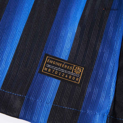 DUMFRIES #2 Inter Milan Thuisshirt 2025/26 Blauw&Zwart Authentiek