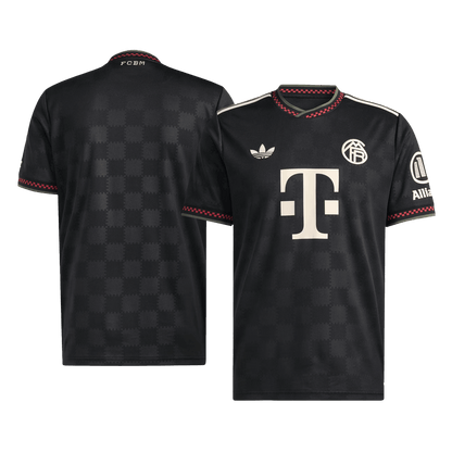 Munich Third Maillot 2025/26 Noir Grande Taille