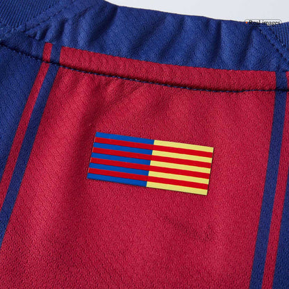 ROONY #28 Barcelone Domicile Maillot 2025/26 Rouge et Bleu - Super