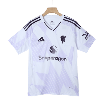 MOUNT #7 Manchester United Extérieur Maillot 2025/26 Blanc