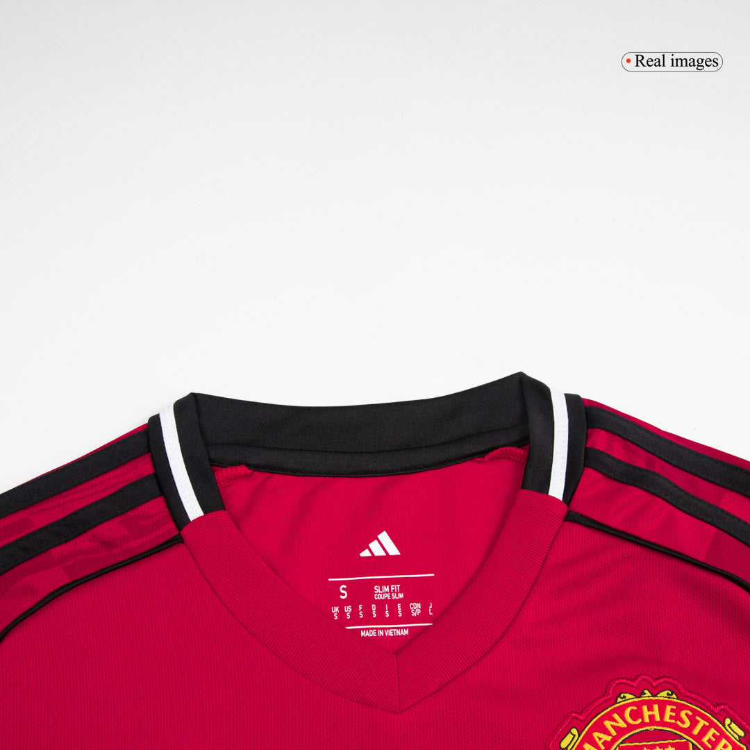 MOUNT #7 Manchester United Domicile Maillot 2025/26 Rouge - Super