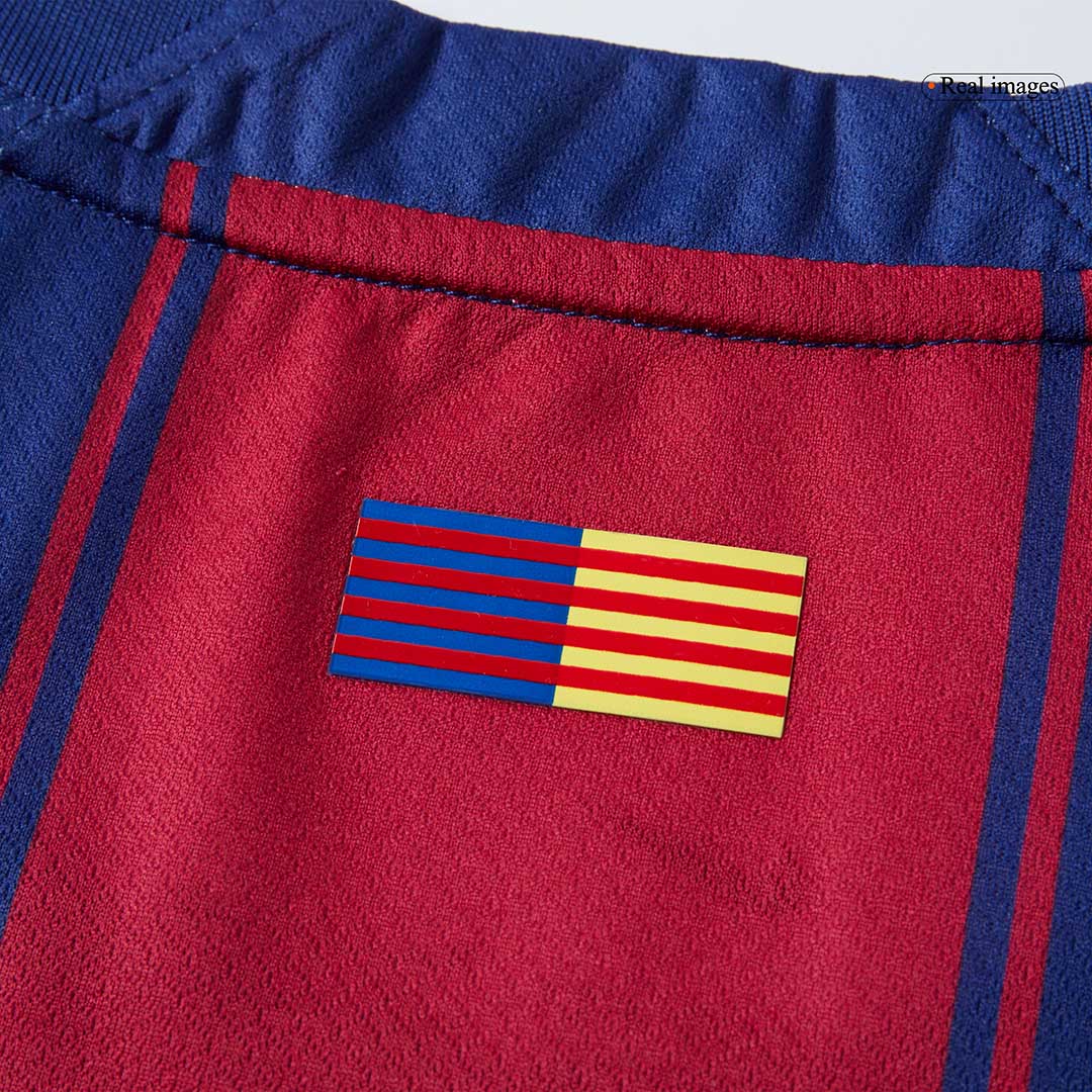 F.DE JONG #21 Barcelone Domicile Maillot 2025/26 - UCL