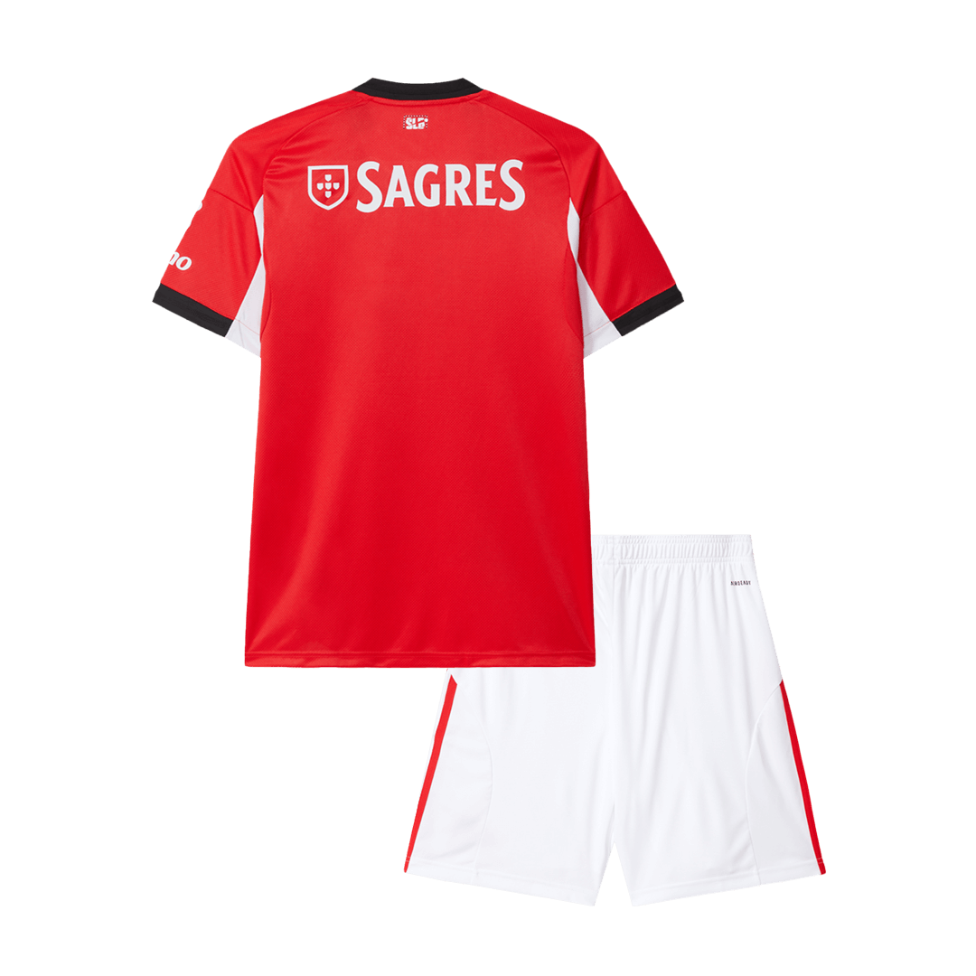 Vente Flash Lisbonne Domicile Maillot Kit 2025/26 Enfant Rouge