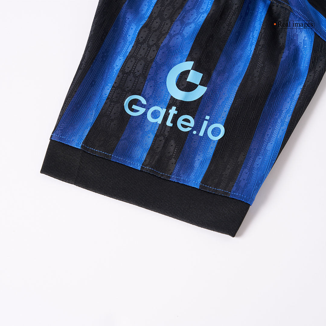 DUMFRIES #2 Inter Milan Thuisshirt 2025/26 Blauw&Zwart Authentiek