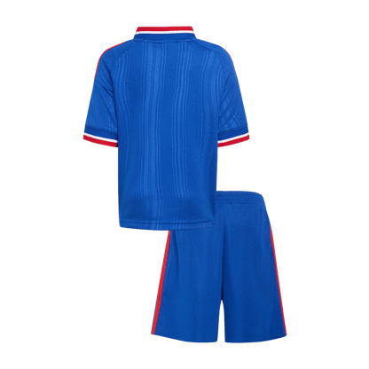 Manchester United Extérieur Maillot Kit 2026/27 Enfant Bleu