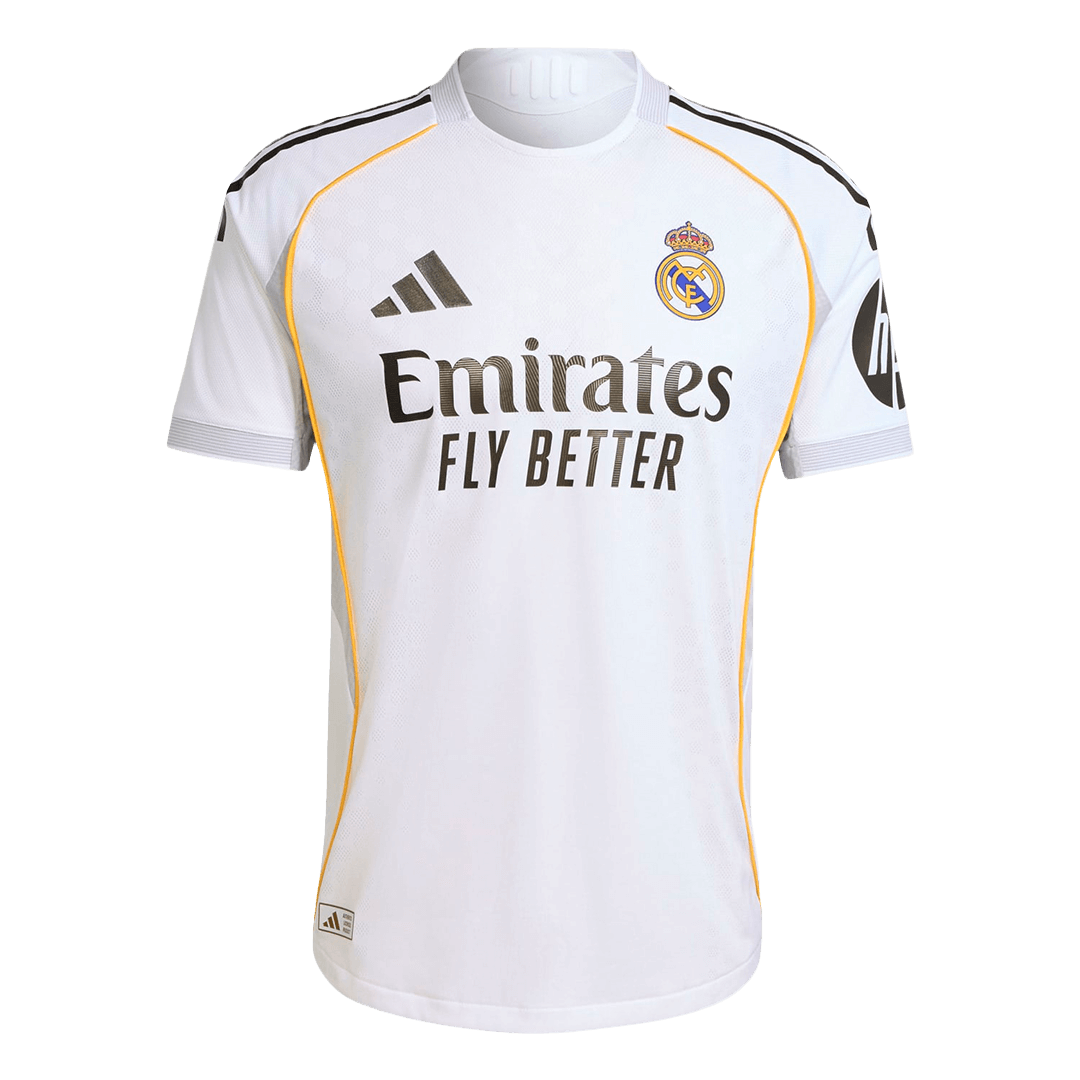 F.MENDY #23 Real Madrid Domicile Maillot 2025/26 Blanc Authentique