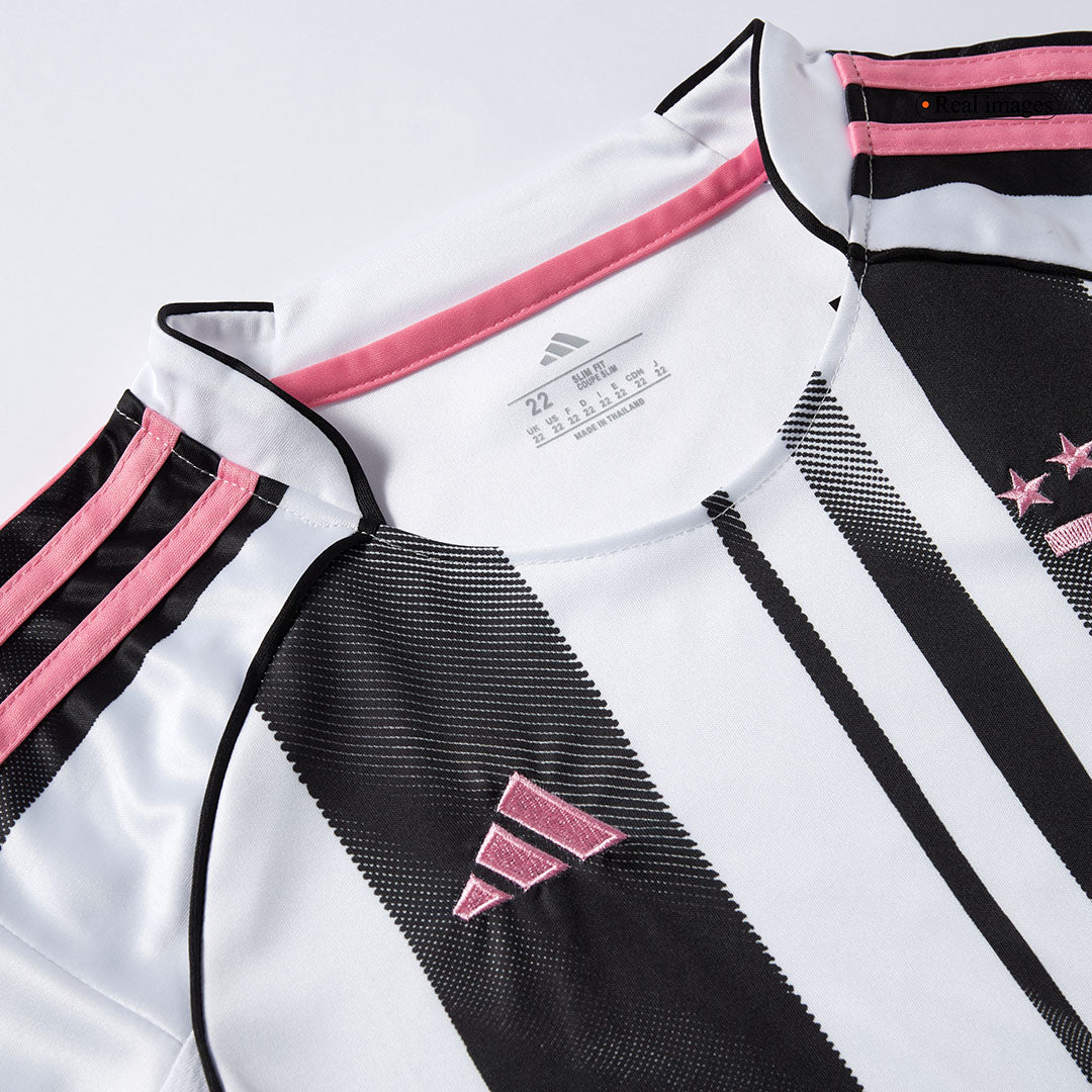 Juventus Domicile Maillot Kit 2025/26 Enfant Black&White