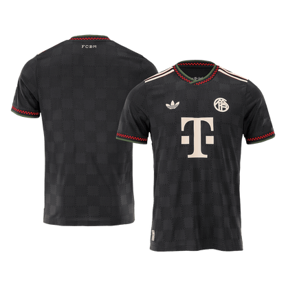 Munich Third Maillot 2025/26 Noir Joueur Grande Taille