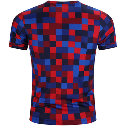 Barcelone Pre-Match Maillot 2026/27 Rouge&Bleu