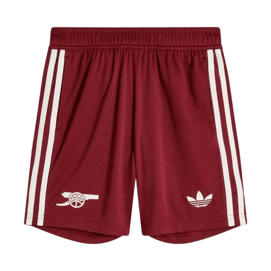 Arsenal Third Short 2025/26 Rouge