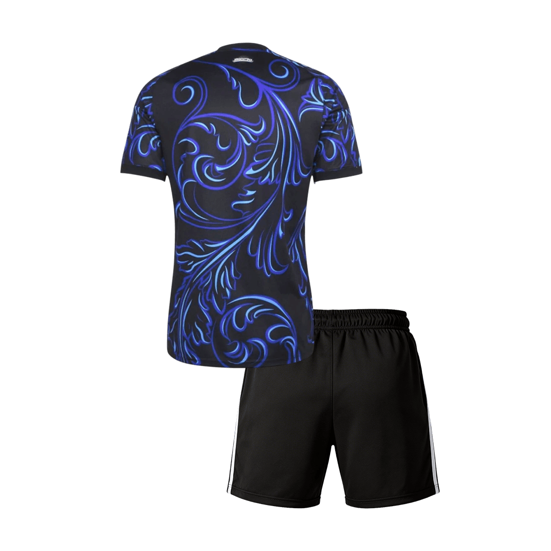 Vente Flash Argentine Extérieur Maillot Kit - Coupe du Monde 2026 Enfant Noir