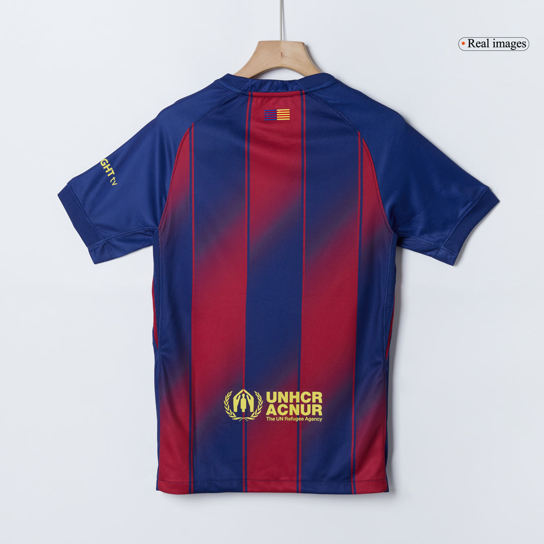 F.DE JONG #21 Barcelone Domicile Maillot 2025/26