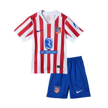 Vente Flash Atlético Domicile Maillot Kit 2025/26 Enfant Red&White