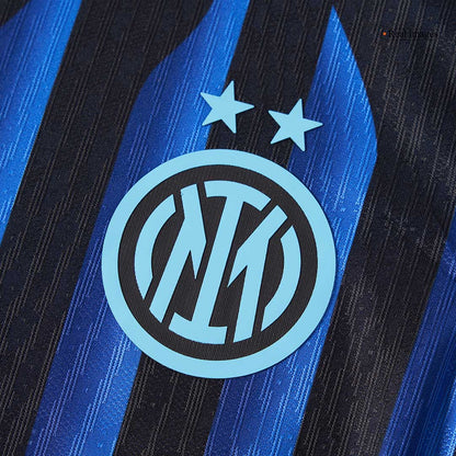 DUMFRIES #2 Inter Milan Thuisshirt 2025/26 Blauw&Zwart Authentiek