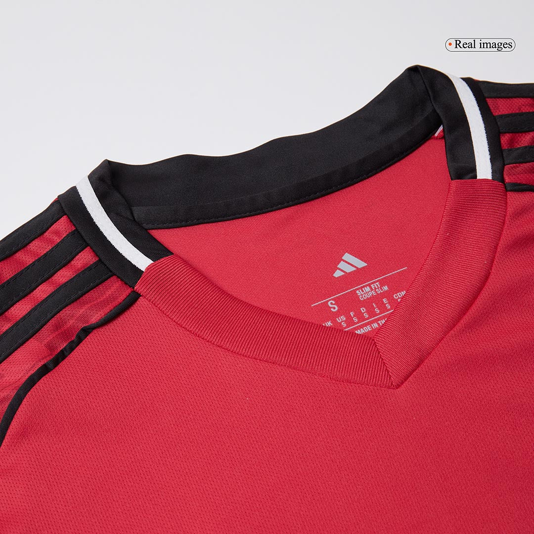 B.FERNANDES #8 Manchester United Domicile Maillot 2025/26
